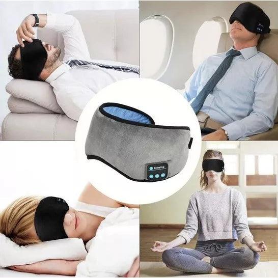 Confortável Máscara Tapa Olho Para Dormir Fone De Ouvido Bluetooth - EncantoShoppe
